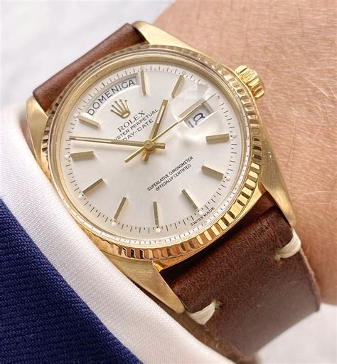 rolex day date gold modelle|solid gold Rolex Day-Date.